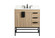 Eugene Single Bathroom Vanity in mango wood (173|VF48832MWBS)