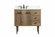 Cyrus Single Bathroom Vanity in Natural oak (173|VF48036NTBS)
