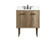 Cyrus Single Bathroom Vanity in Natural oak (173|VF48030NTBS)
