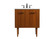 Cyrus Single Bathroom Vanity in Teak (173|VF48030MTK)