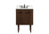 Cyrus Single Bathroom Vanity in Walnut (173|VF48024MWTBS)
