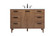 Baldwin Single Bathroom Vanity in walnut brown (173|VF47048WB)