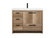 Wyatt Single Bathroom Vanity in natural oak (173|VF46042NT)