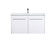 Rasina Single Bathroom Floating Vanity in White (173|VF44036WH)