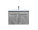 Rasina Single Bathroom Floating Vanity in Concrete Grey (173|VF44030CG)