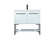 Sloane Vanity Sink Set in White (173|VF42536MWH)