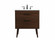 Boise Single Bathroom Vanity in Walnut (173|VF41030MWT)