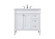 Bennett Single Bathroom Vanity in White (173|VF31836WH)