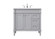 Bennett Single Bathroom Vanity in Grey (173|VF31836GR)