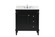 Bennett Single Bathroom Vanity in Black (173|VF31832BKBS)