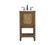 Metropolis Single Bathroom Vanity in Driftwood (173|VF27019DW)