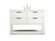 Larkin Vanity Sink Set in white (173|VF19248WH)
