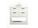 Larkin Vanity Sink Set in white (173|VF19236WHBS)