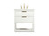 Larkin Vanity Sink Set in white (173|VF19230WH)