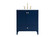 Sommerville Single Bathroom Vanity in Blue (173|VF18030BL)