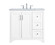 moore Single Bathroom Vanity in White (173|VF17036WH)