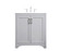 Moore Single Bathroom Vanity in Grey (173|VF17030GR)