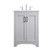 Moore Single Bathroom Vanity in Grey (173|VF17024GR)
