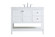 Theo Single Bathroom Vanity in White (173|VF16442WH)