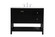 Theo Single Bathroom Vanity in Black (173|VF16442BK)