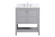 Theo Bathroom Vanity Set in Gray (173|VF16430GRBS) Theo Bathroom Vanity Set in Gray (173|VF16430GRBS)