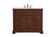 Americana Single Bathroom Vanity Set in teak (173|VF15042TK)