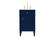 Park Avenue Single Bathroom Vanity in Blue (173|VF12521BL)
