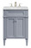 Park Ave Single Bathroom Vanity Set in Grey (173|VF1027)
