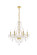 Verona Six Light Chandelier in Gold (173|V7856D24GRC)