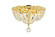 Tranquil Four Light Flush Mount in Gold (173|V2528F12GRC)