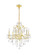 St. Francis Six Light Chandelier in Gold (173|V2015D24GRC)