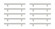 Quinn Bar Pull Multipack (set of 10) in Brushed Nickel (173|PL4005NK10PK)