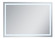 Helios LED Mirror in Silver (173|MRE14260)