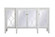 Modern Credenza in White (173|MF82001WH)