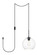 Baxter One Light Plug in Pendant in Black (173|LDPG2212BK)