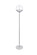 Eclipse One Light Floor Lamp in Chrome and Clear (173|LD6149C)