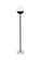 Eclipse One Light Floor Lamp in Black and Clear (173|LD6147BK)