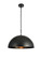 Merce One Light Pendant in Vintage Black (173|LD6013D20BK)