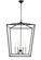 Maddox Six Light Chandelier in Black (173|LD6008D24BK)