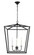 Maddox Four Light Pendant in Black (173|LD6008D20BK)