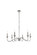 Rohan Six Light Chandelier in Polished Nickel (173|LD5056D30PN)