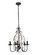 BLAISE Five Light Pendant in Oil rubbed bronze (173|LD5003D17ORB)