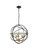 Octavia Five Light Pendant in brass (173|LD4006D20BRD)