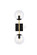 Neri Two Light Wall Sconce in Black and Brass and Clear (173|LD2357BKR)