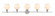 Gene Five Light Wall Sconce in Chrome (173|LD2325C)