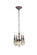 Lillie Four Light Pendant in Pewter (173|9104D10PWGTRC)
