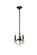 Lillie Three Light Pendant in Dark Bronze (173|9103D10DBRC)