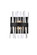 Serephina Two Light Bath Sconce in black (173|6200W8BK)