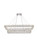 Monroe LED Pendant in Chrome (173|3504G50L2C)