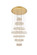 Monroe LED Chandelier in Gold (173|3503G34G)